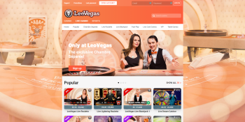 Leo Vegas gives you the opportunity to play live casino games.