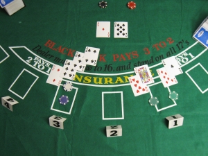 Playing Blackjack at a Online Casino